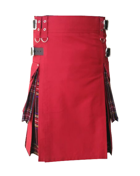 Hybrid Kilt Red