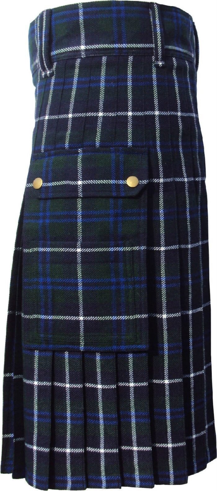 Scottish Active Men Utility Sports Douglas Tartan Kilts Unisex Adult