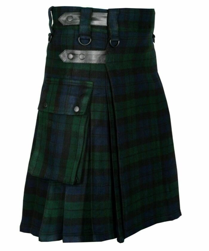 New Black Watch Tartan Men's Scottish Tartan Kilt