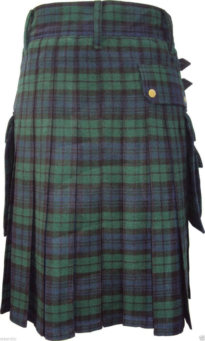 New Black Watch Tartan Men's Scottish Tartan Kilt