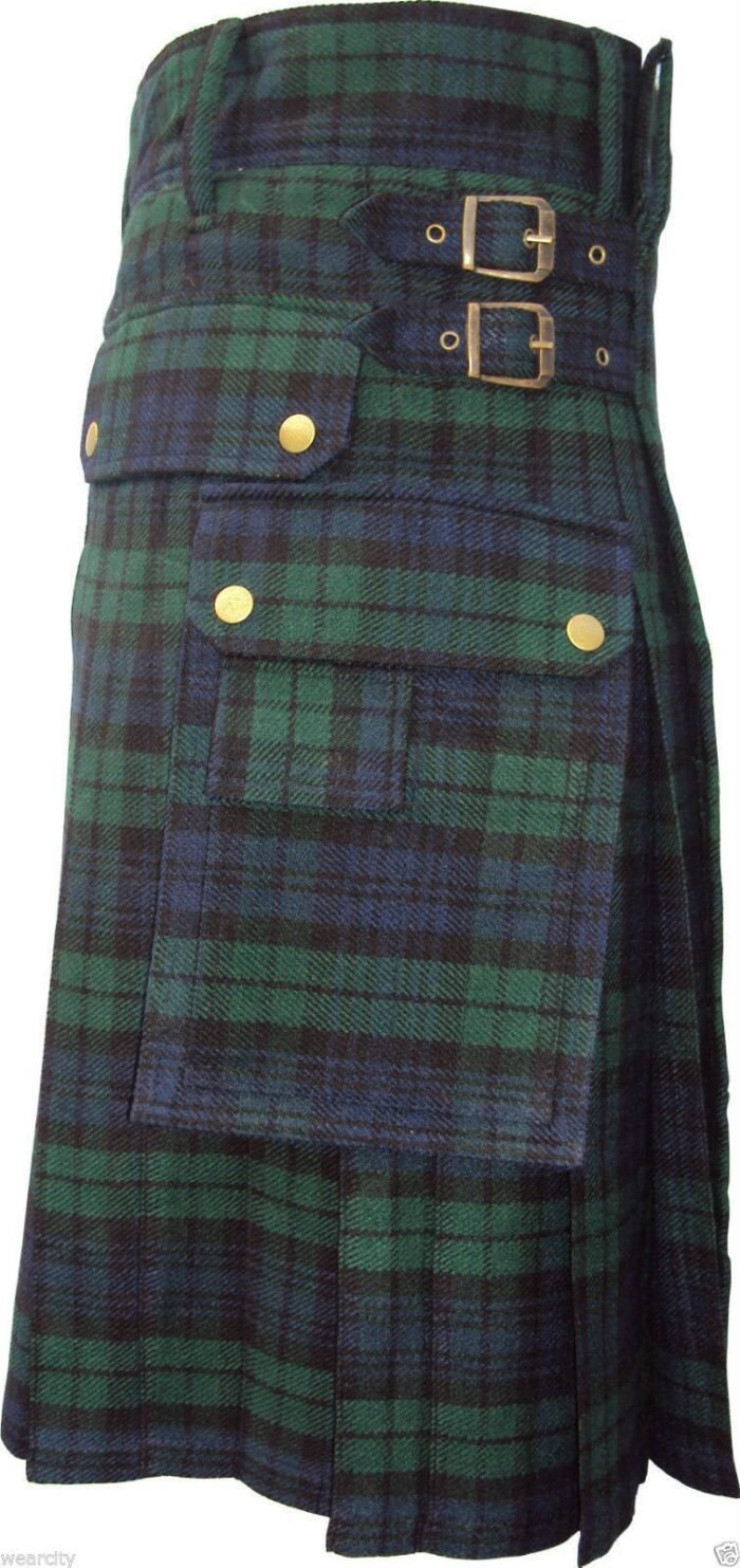 New Black Watch Tartan Men's Scottish Tartan Kilt