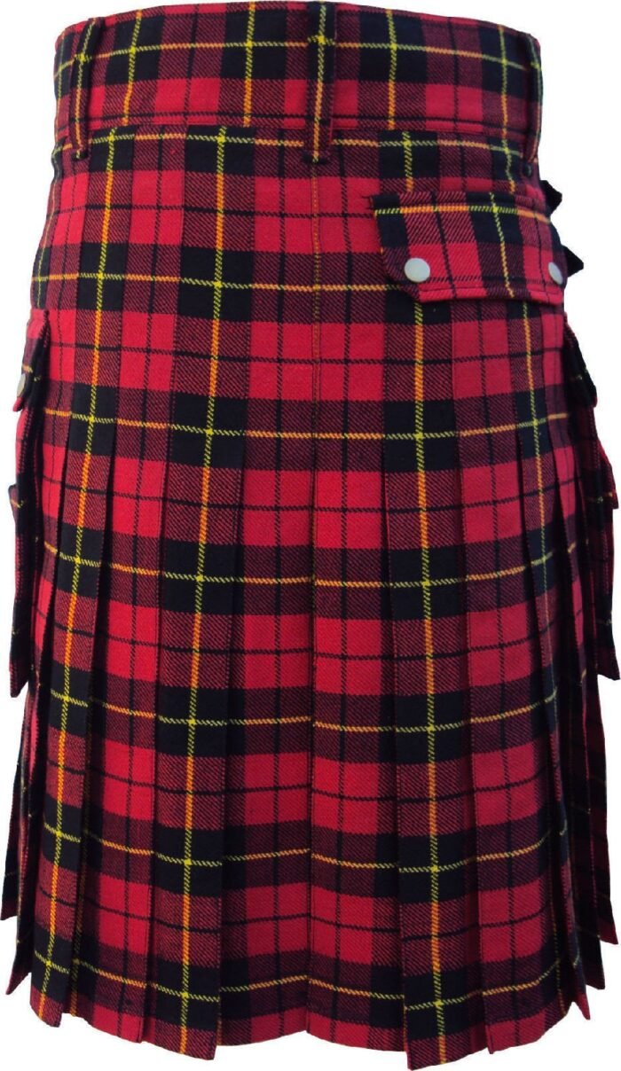 Scottish Highland Music Custom Wallace Tartan Kilts