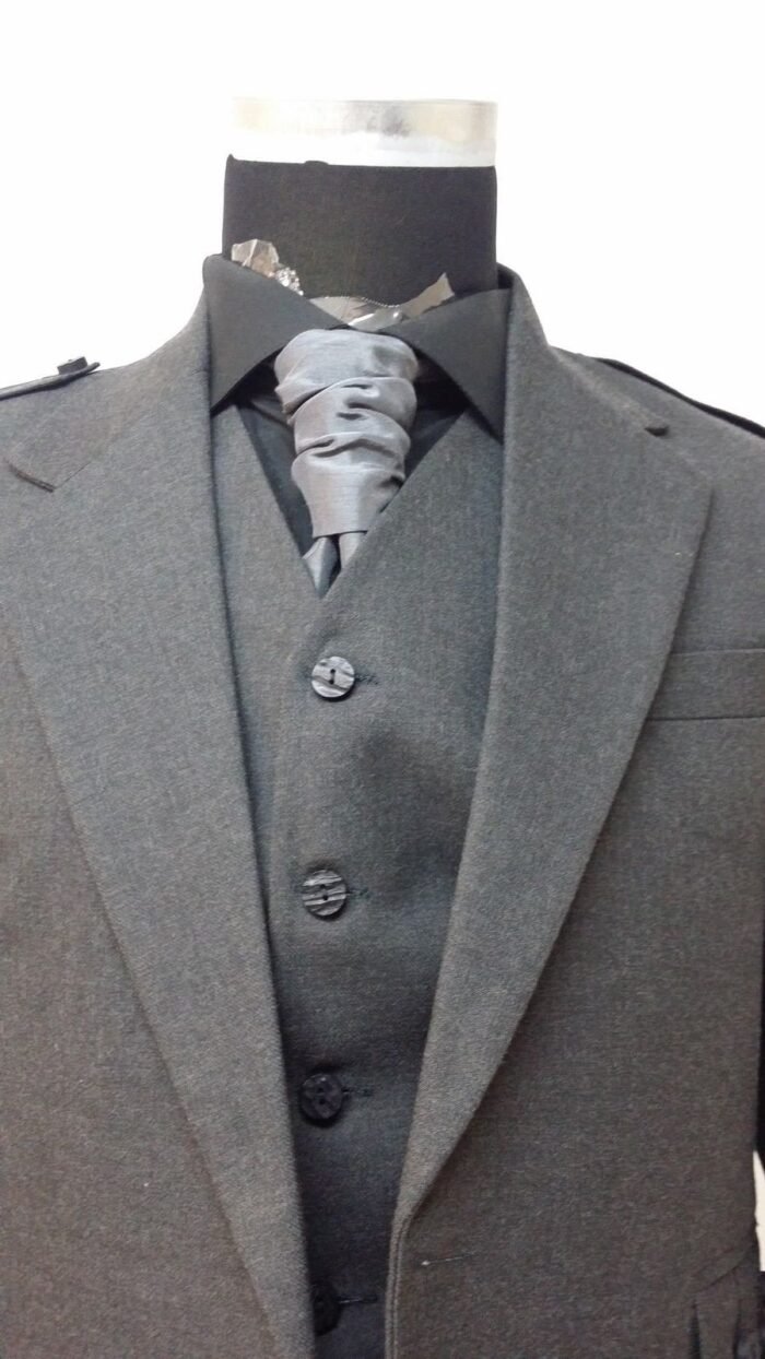 Scottish Gray Argyle Jacket