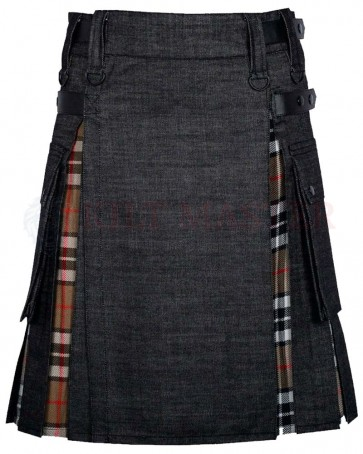 Hybrid Denim Kilt