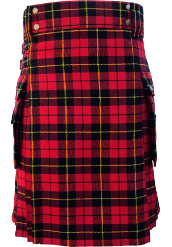 Scottish Highland Music Custom Wallace Tartan Kilts