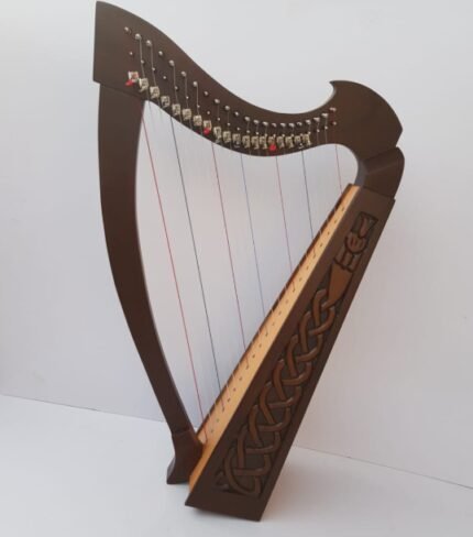 New 22 Strings Lever Harp With Bag and Key