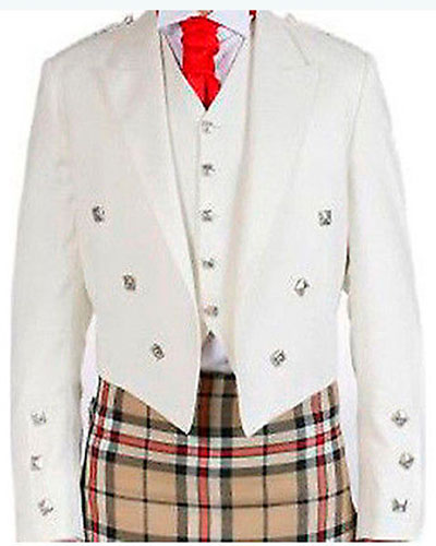 White Prince Charlie jacket