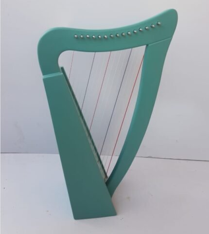 New 15 Strings Baby Harp Mini Harp With Carry Bag Tuning Key and Extra String Set