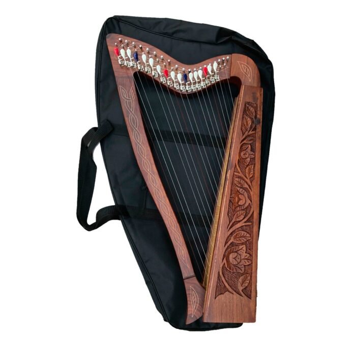 19 strings Celtic Irish Harp