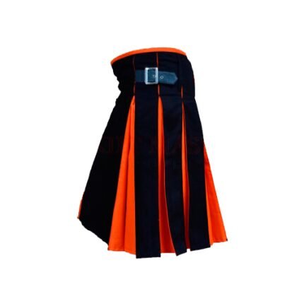 Tactical Hybrid Kilt Black and Orange is the most famous kilt