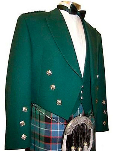 Green Prince Charlie jacket