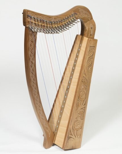 New Lever Harp 19 Strings Celtic Harp Irish Harp With big Bag and Tuning Key