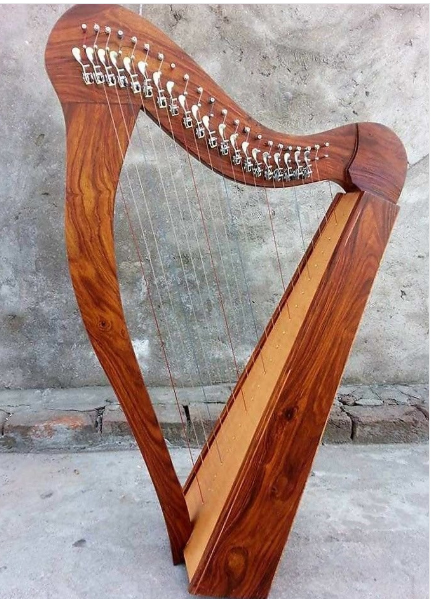 22 Strings Irish Harp Lever Harp