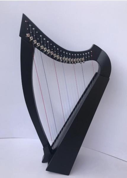 New 22 Strings Harp Celtic Harp Irish Harp Lever Harp Bag and Key