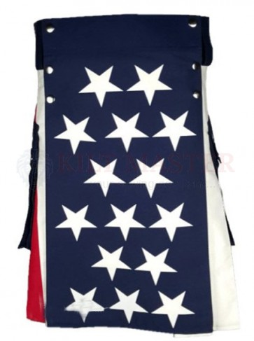 Hybrid kilt USA Flag