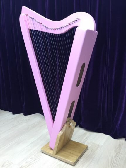 26 String Folk Harp Irish Harp Lap Harp with Deluxe Bag and Tunning Key