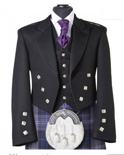 Prince Charlie jacket with Five Button Vest