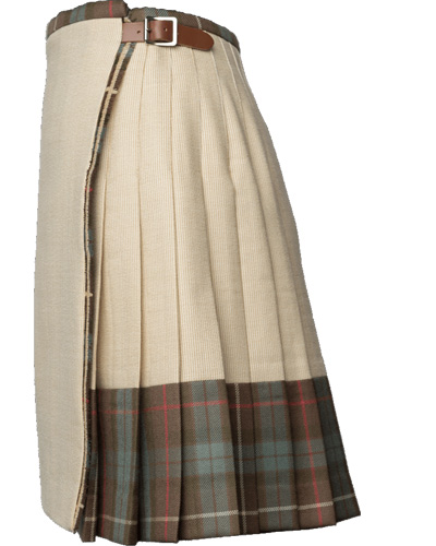 Women Kilt Skirt Weathered Fraser Kilt