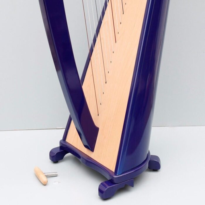 34 string harps with semitone levers in Custom colors With Bag and Padded Bag