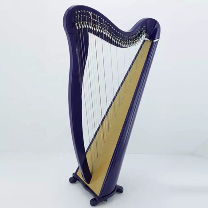 34 string harps with semitone levers in Custom colors With Bag and Padded Bag