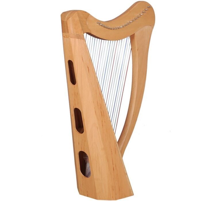 22 String Ard Ri Harp, Celtic Irish Harp, Irish harp with lever