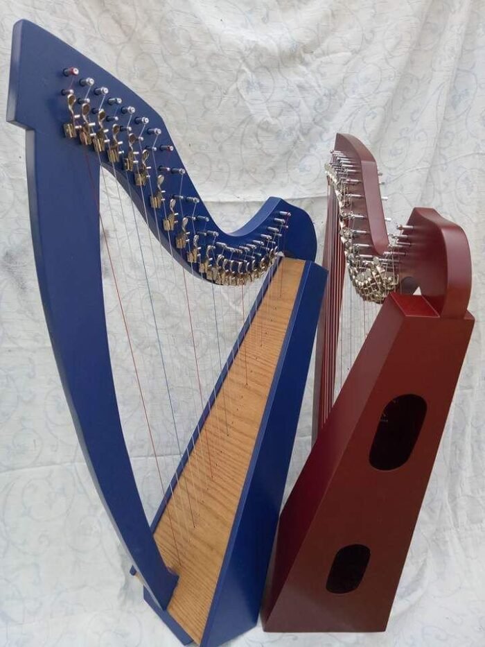 New Lever 22 Lever String Color Harp