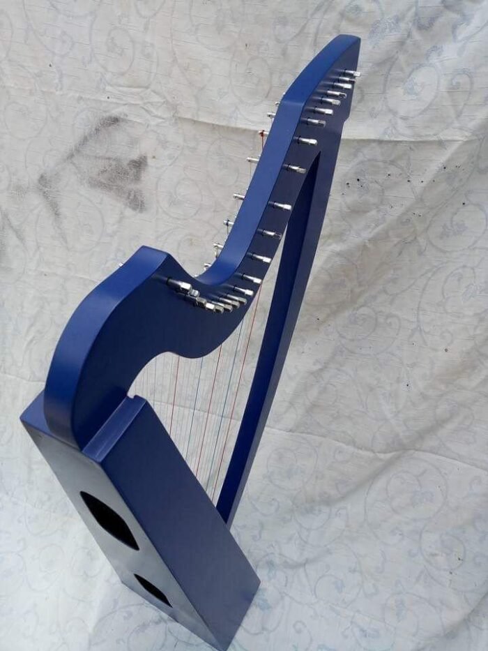 22 String Lever Blue color Harp