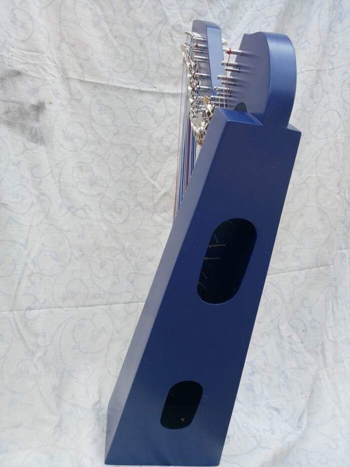 22 String Lever Blue color Harp