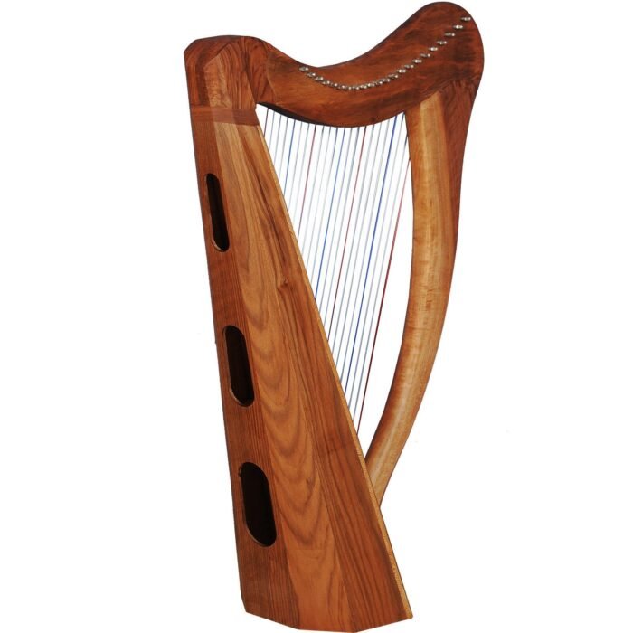 22 String Lever Bech Wood Celtic Irish Harp