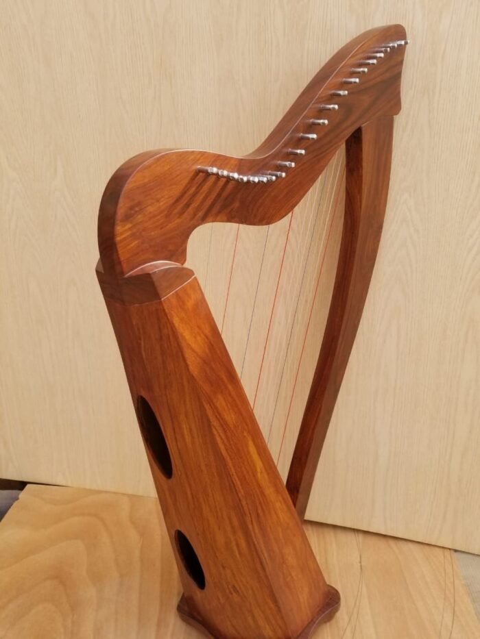 New 22 Strings Harp, Fully Back round Levered and Carry Bag Harp