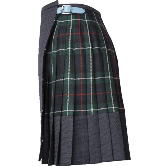 New GREY BLUE MACKENZIE Tartan Kilt