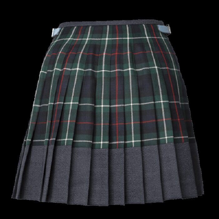 New GREY BLUE MACKENZIE Tartan Kilt