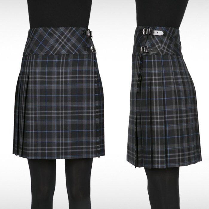 Ladies Kilt in a lightweight pure wool. Made in Scotland with Royal Pride Tartan.