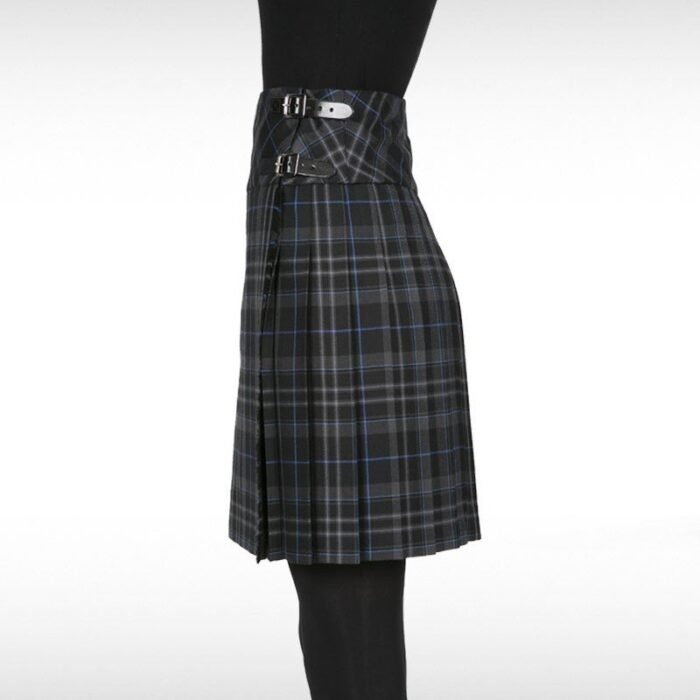 Ladies Kilt in a lightweight pure wool. Made in Scotland with Royal Pride Tartan.